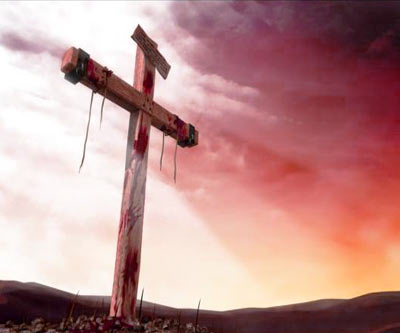 amor de dios por la cruz